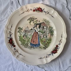 Velký talíř 35cm Sarreguemines Obernai France
