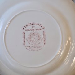 Tálíř 20 cm England  Westminster by Wood & Sons
