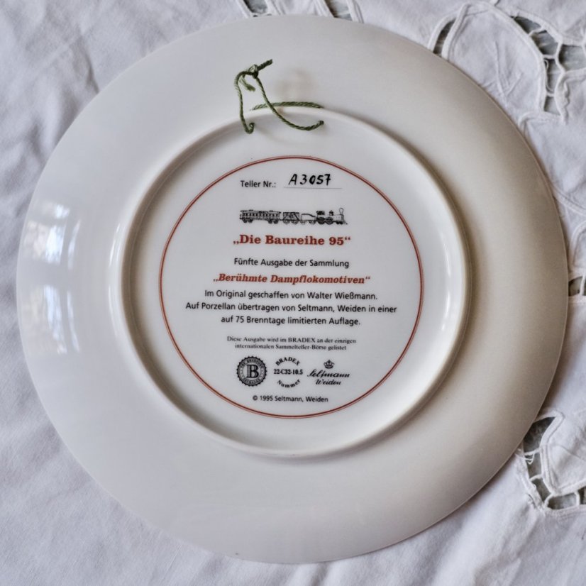 Porcelánový závěsný sběratelský talíř 20 cm Seltmann Weiden varianta 2