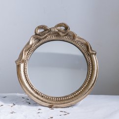 Kulaté zdobené zrcadlo 24 cm