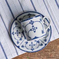 Porcelánový šálek s podšálkem 150 ml - Indian Blue