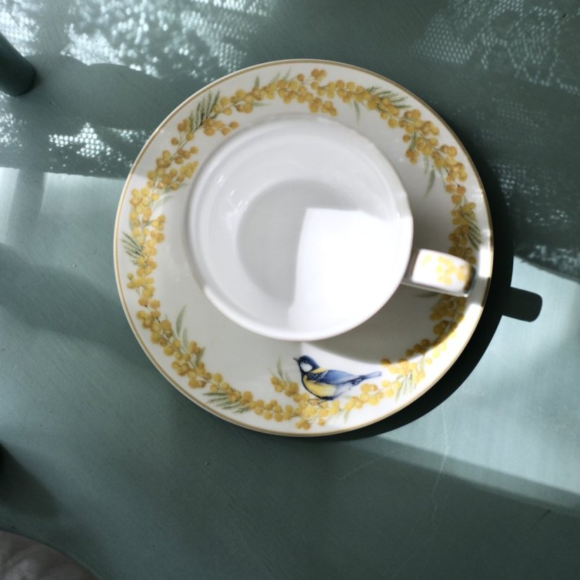 Porcelánový šálek s podšálkem 240 ml - Easy Life