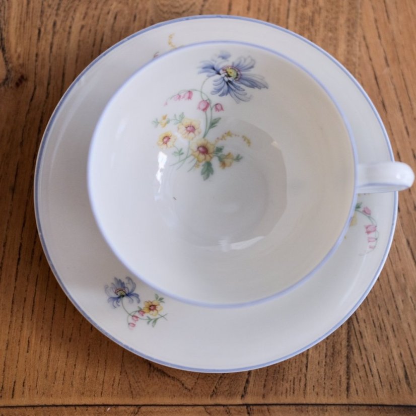 Šálek s podšálkem 200 ml kostní porcelán Tirschenreuth