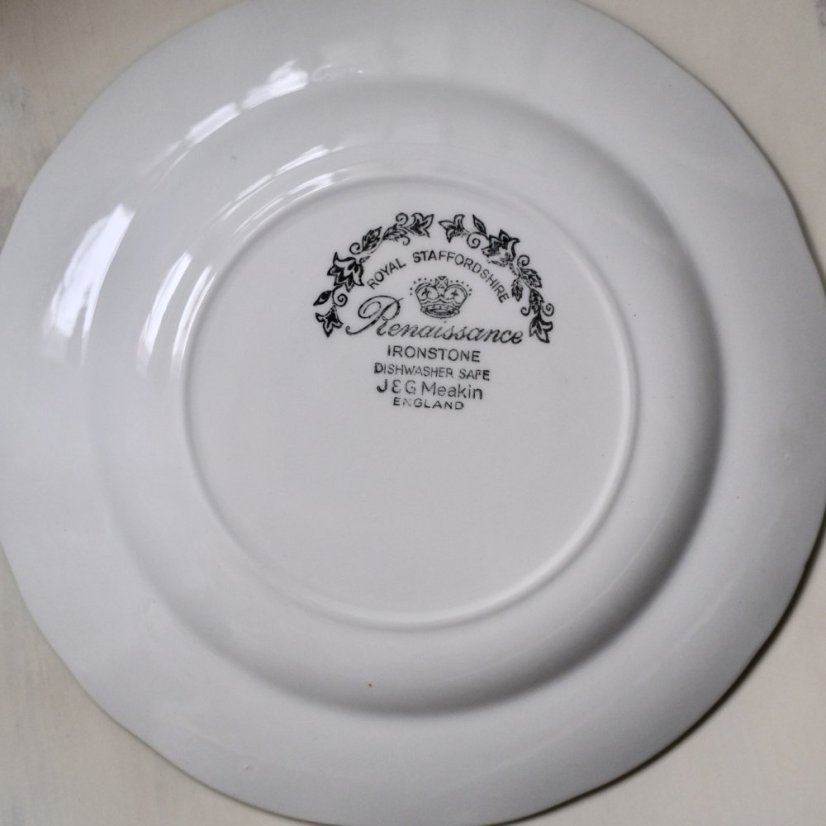 Tálíř 20 cm Renaissance Royal Staffordshire J & G Meakin England