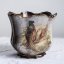 Vintage keramický květináč England 18x19 cm