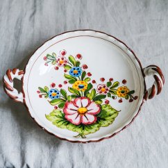 Italská malovaná mísa na ovoce