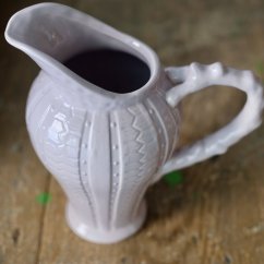 Keramický džbán světlo fialový 21 cm