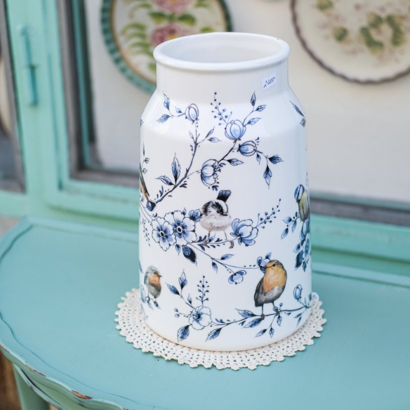 Velká keramická váza Delft 31 cm