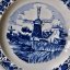 Závěsný talíř Delft 24 cm
