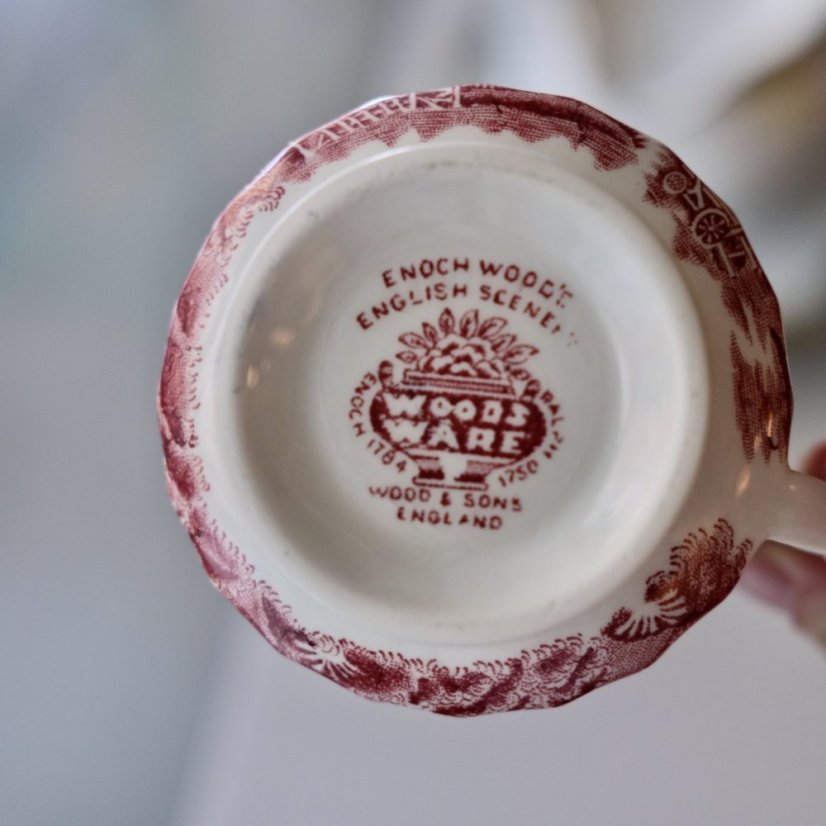 Mléčenka Wood & Sons Woods Ware England