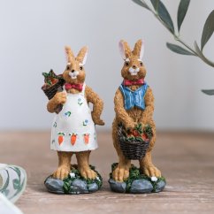 Dekorační figurka králík 12 cm