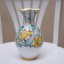 Malovaná váza keramika 20 cm