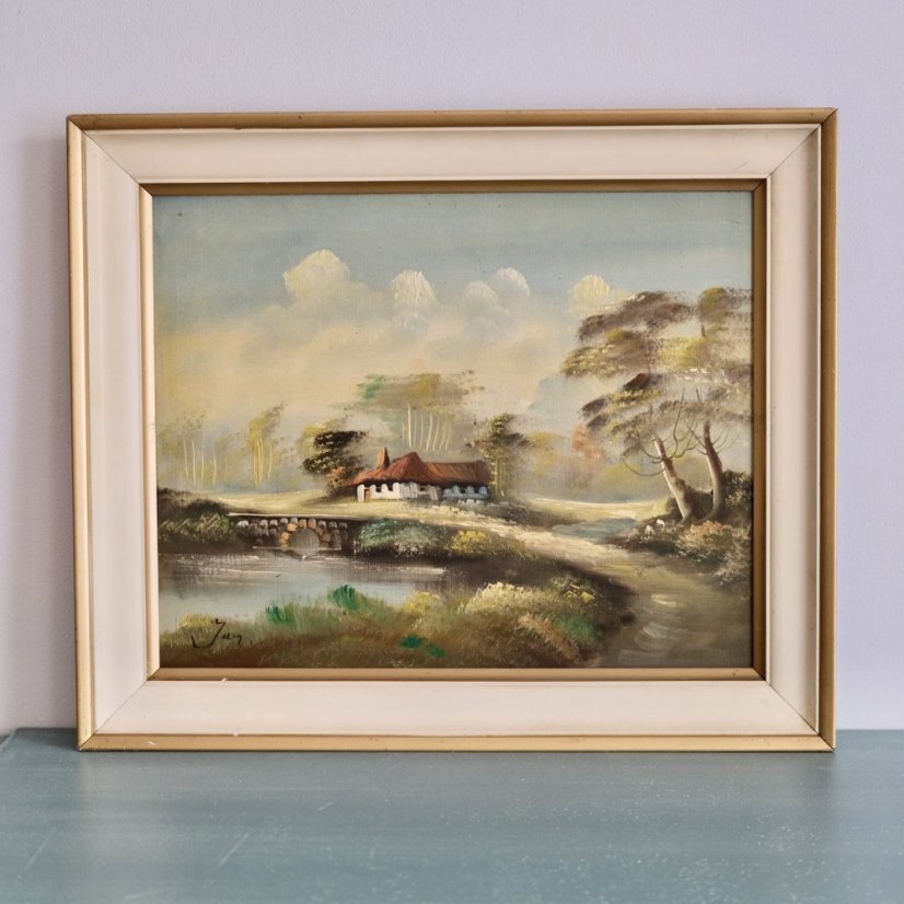 Obraz v rámu 62 x 52 cm