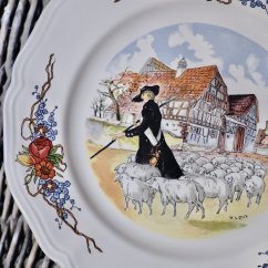 Snídaňový talíř France - obernai 21 cm varianta 1