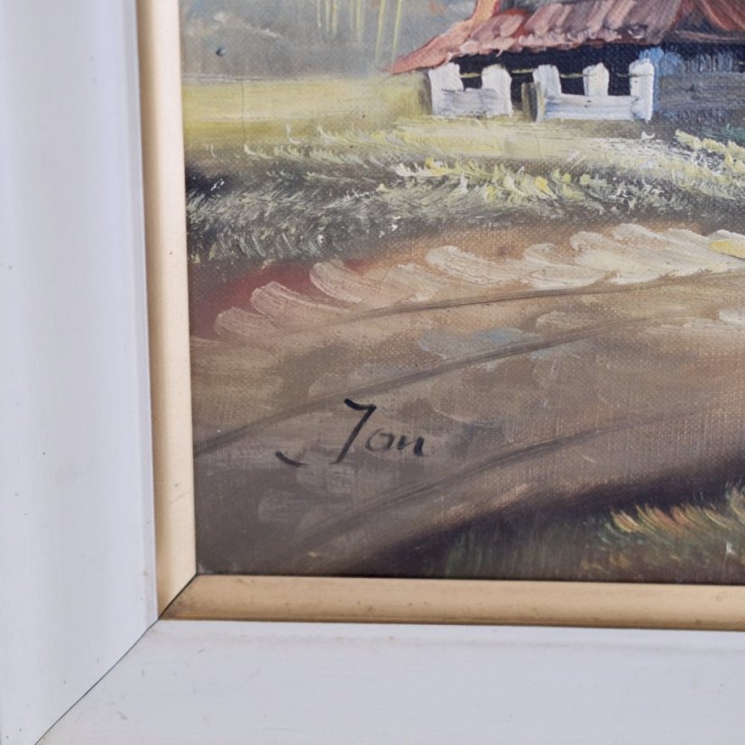 Obraz v rámu 62 x 52 cm