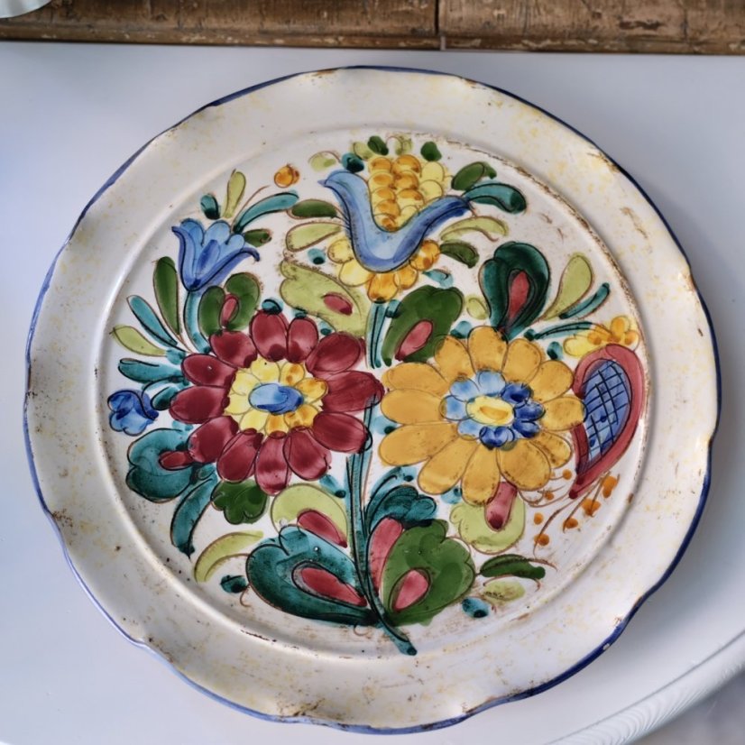 Závěsný keramický tálíř 31 cm