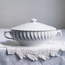 Porcelánová terina s víkem 32x17 cm Haviland - France