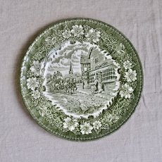 Snídaňový talíř Coaching Taverns Staffordshire England 20 cm