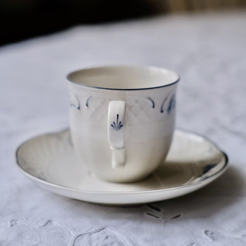 Šálek s podšálkem Villeroy & Boch Val Bleu 200 ml