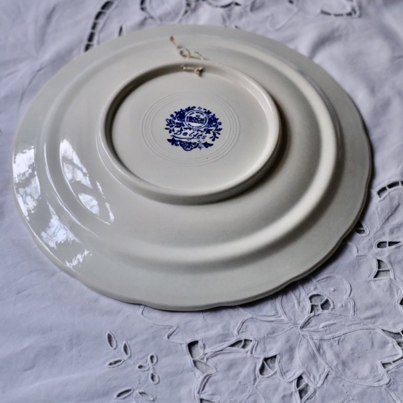 Velký závěsný talíř Delft 31 cm