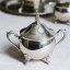 Postříbřená sada na čaj/kávu