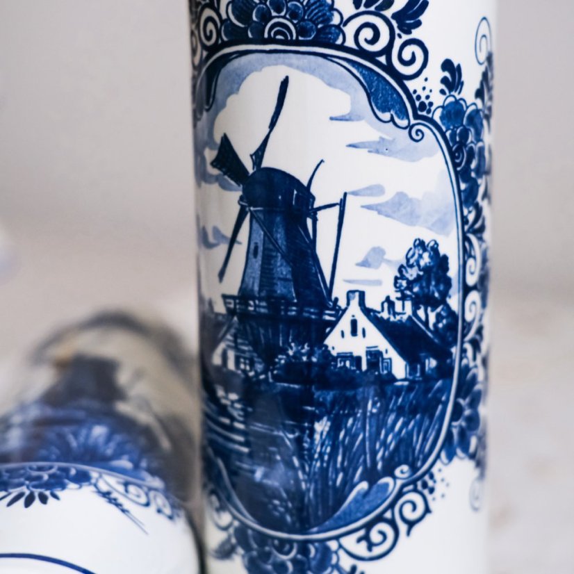 Vintage láhev s korkovou zátkou Delft