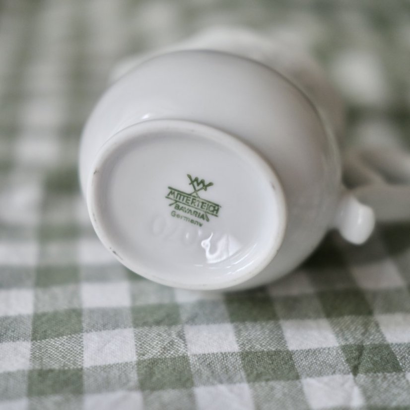 Porcelánová mlékovka Mitterteich Bavaria