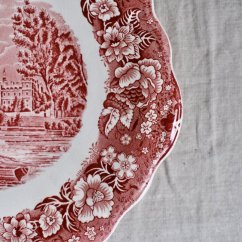 Tácek/talíř Palissy Pottery England 26x25 cm