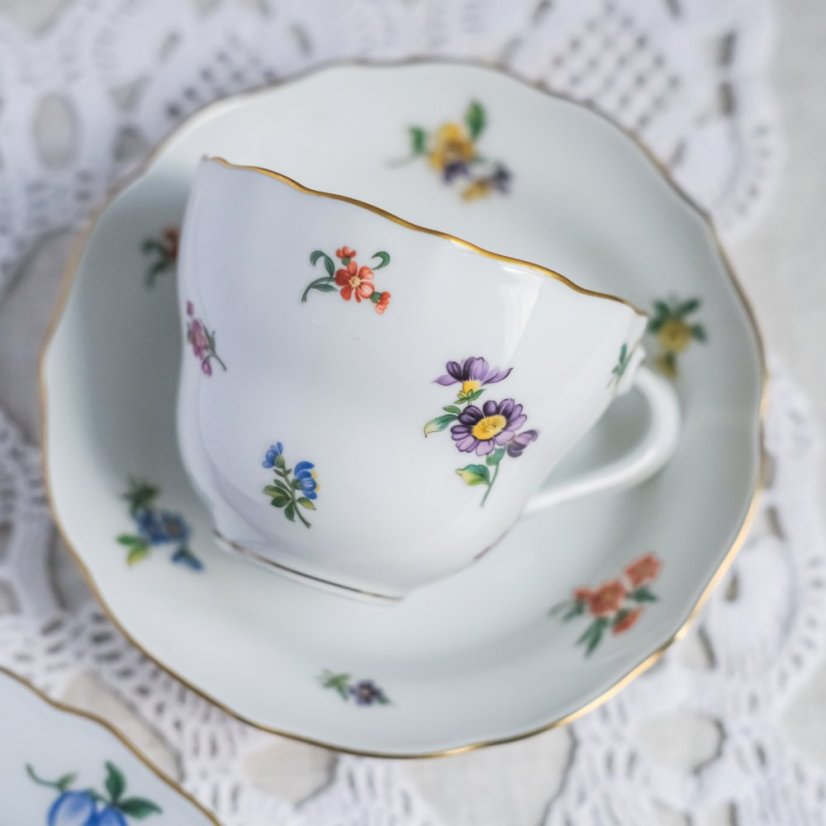 Porcelánový šálek s podšálkem 200 ml Hutschenreuther - Germany