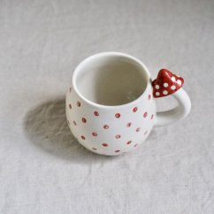 Kulatý hrnek s muchomůrkou 400ml