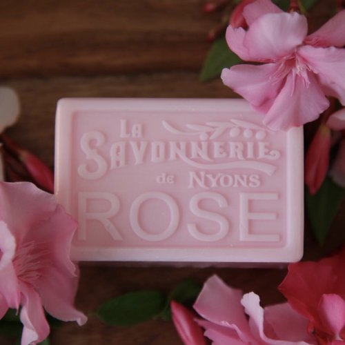 Francouzské přírodní mýdlo RŮŽE 100g  La Savonnerie de Nyons