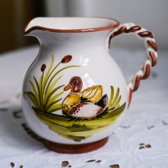 Keramický džbánek s kachnou 15,5cm