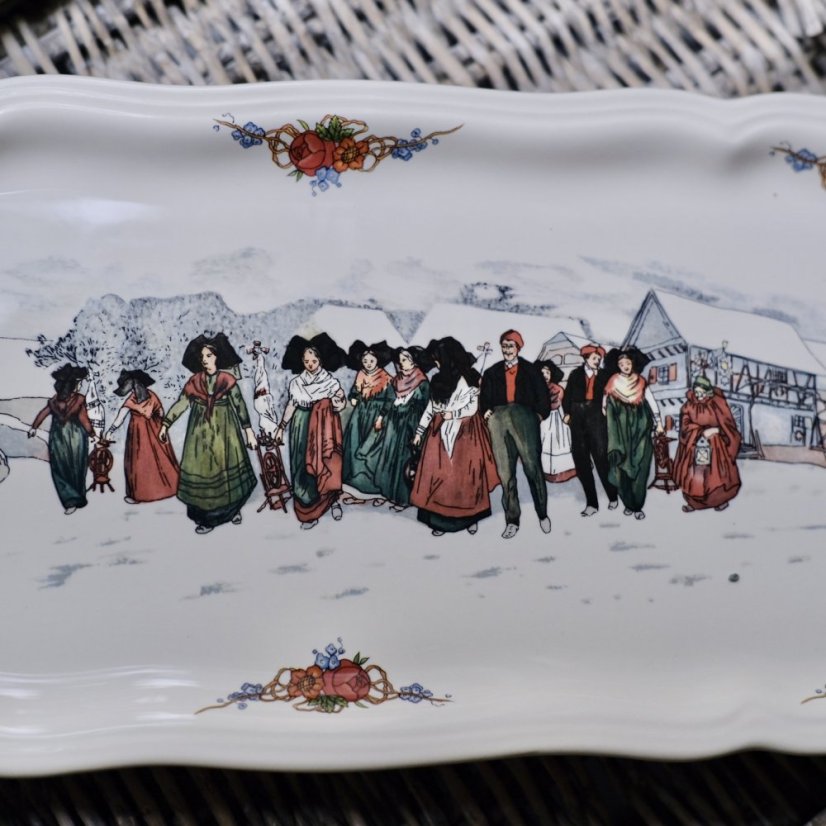 Tác na štrůdl France - Obernai 45 x 18,5 cm
