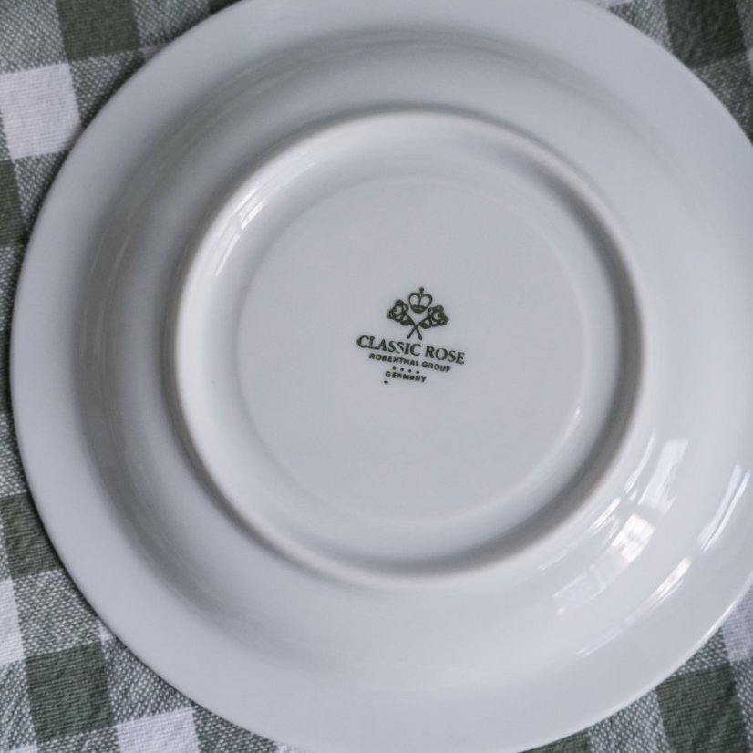 Porcelánový šálek s podšálkem 200 ml Rosenthal  Classic Rose- Germany