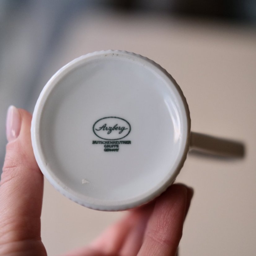 Porcelánová mlékovka bílá Arzberg