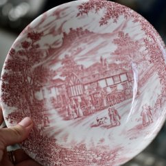 Hluboký tálíř 20 cm Broadhurst Staffordshire England