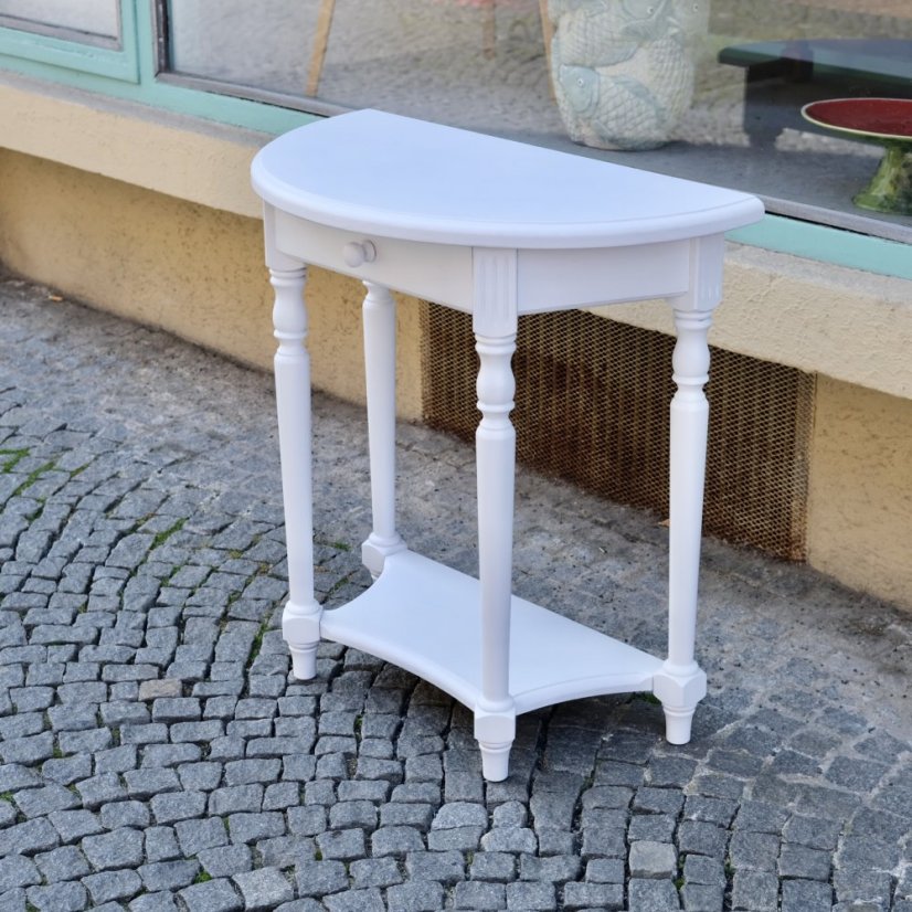 Konzolový dřevěný stolek 69 x 37 x 71 cm