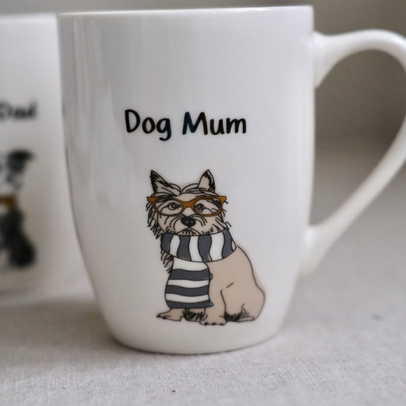 Hrnečky dog mum/dad 350 ml