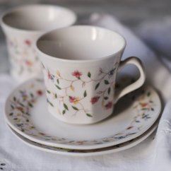 Porcelánový šálek s podšálkem L. Dake & Zn. Amsterdam 150ml