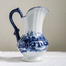 Modrobílý džbán  20cm