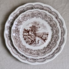 Snídaňový talíř 20 cm English Landscape - Italy