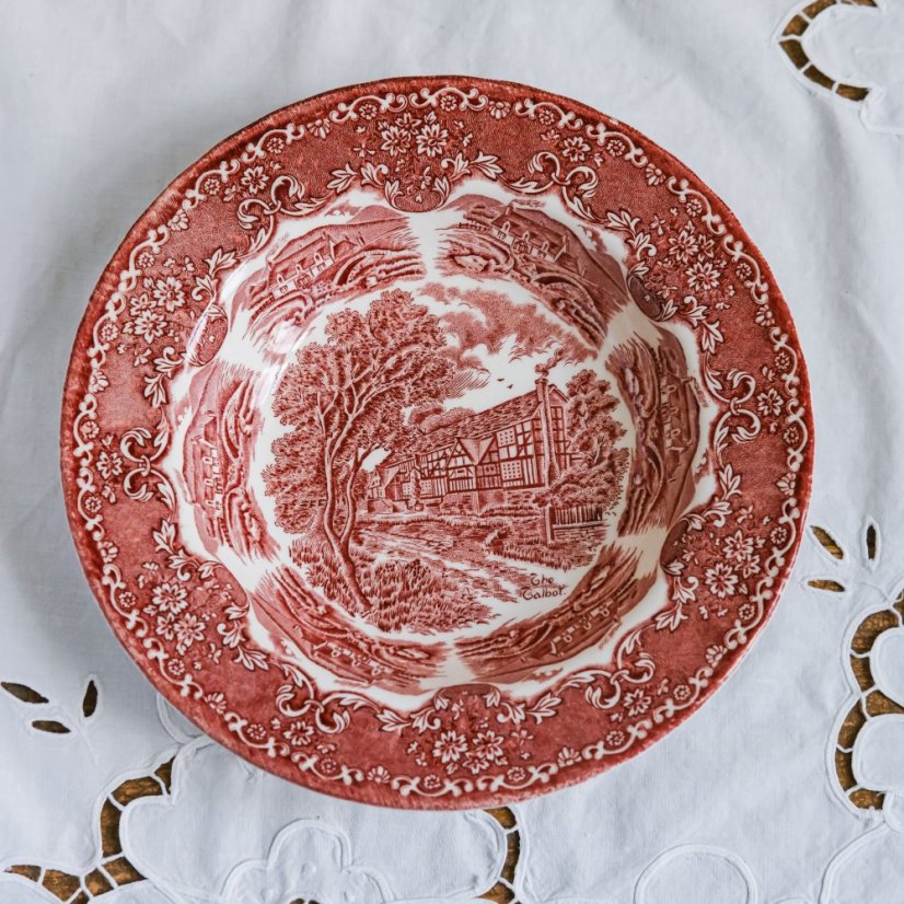 Hluboký obědový talíř 23 cm England - Grindley