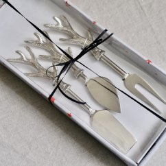 Vánoční sada nožů na sýry