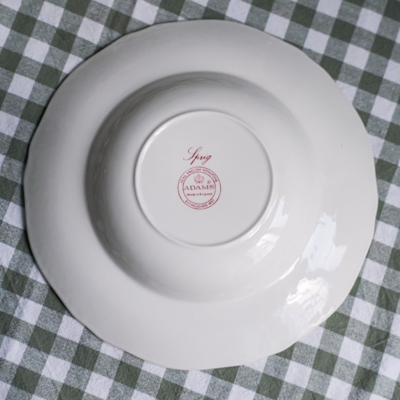 Hluboký obědový talíř 23 cm Adams - England