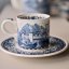 Šálek s podšálkem Villeroy & Boch Blue Castle 200 ml