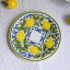 Porcelánový talíř citrony 27 cm