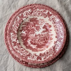 Servírovací vintage hluboký talíř 22 cm - England