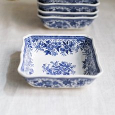 Čtvercová mísa 15 x 15 x 5 cm Villeroy & Boch Fasan modrá