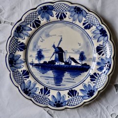 Závěsný talíř Delft 21 cm