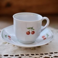 Porcelánový šálek s podšálkem 200 ml Villeroy & Boch Heinrich Cherry